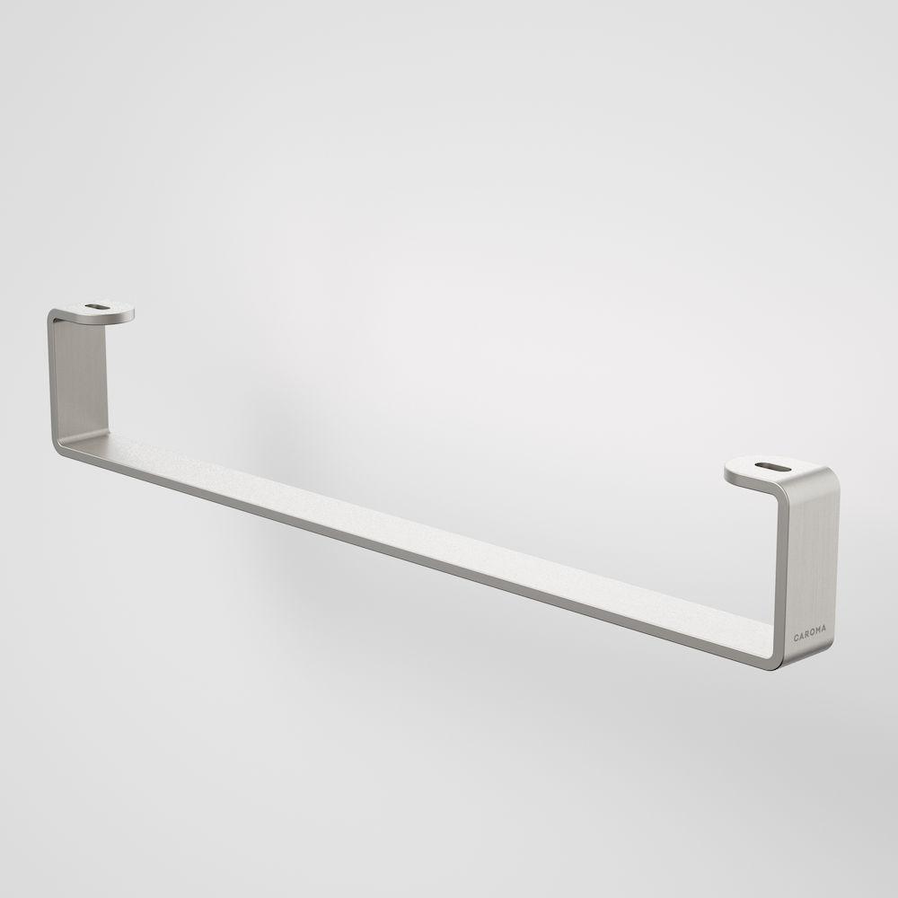 Caroma Urbane II Hand Wall Basin Integrated Rail - Brushed Nickel