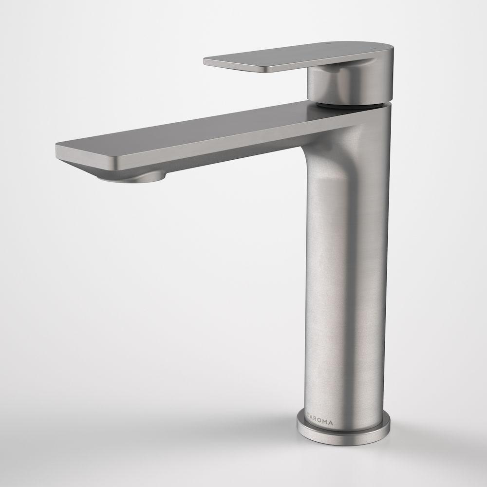 Caroma Urbane II Mid Tower Basin Mixer - Gun Metal