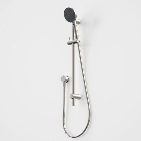 Caroma Urbane II Rail Shower - Brushed Nickel