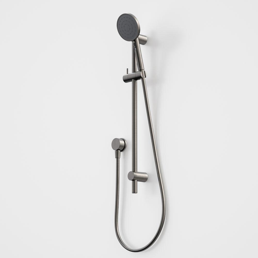 Caroma Urbane II Rail Shower - Gun Metal