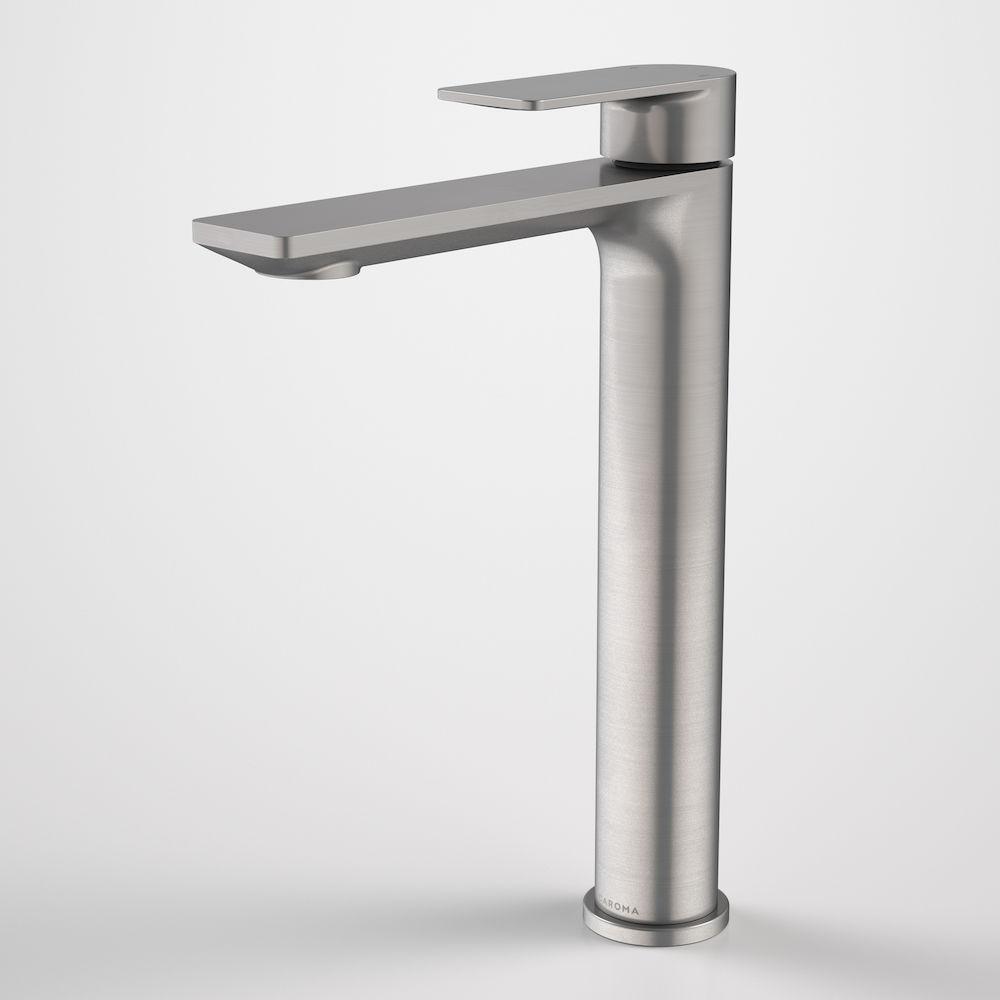 Caroma Urbane II Tower Basin Mixer - Gun Metal