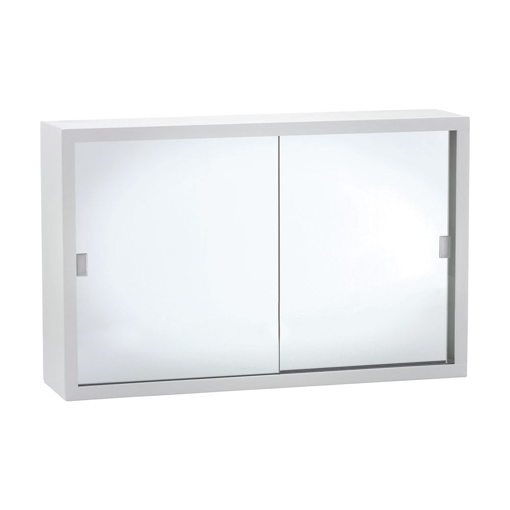 Fienza 600 Metal Cabinet with Acrylic Mirror Doors