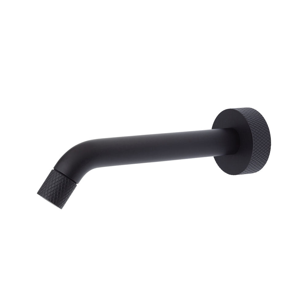 Fienza Axle 180mm Basin/Bath Outlet - Matte Black