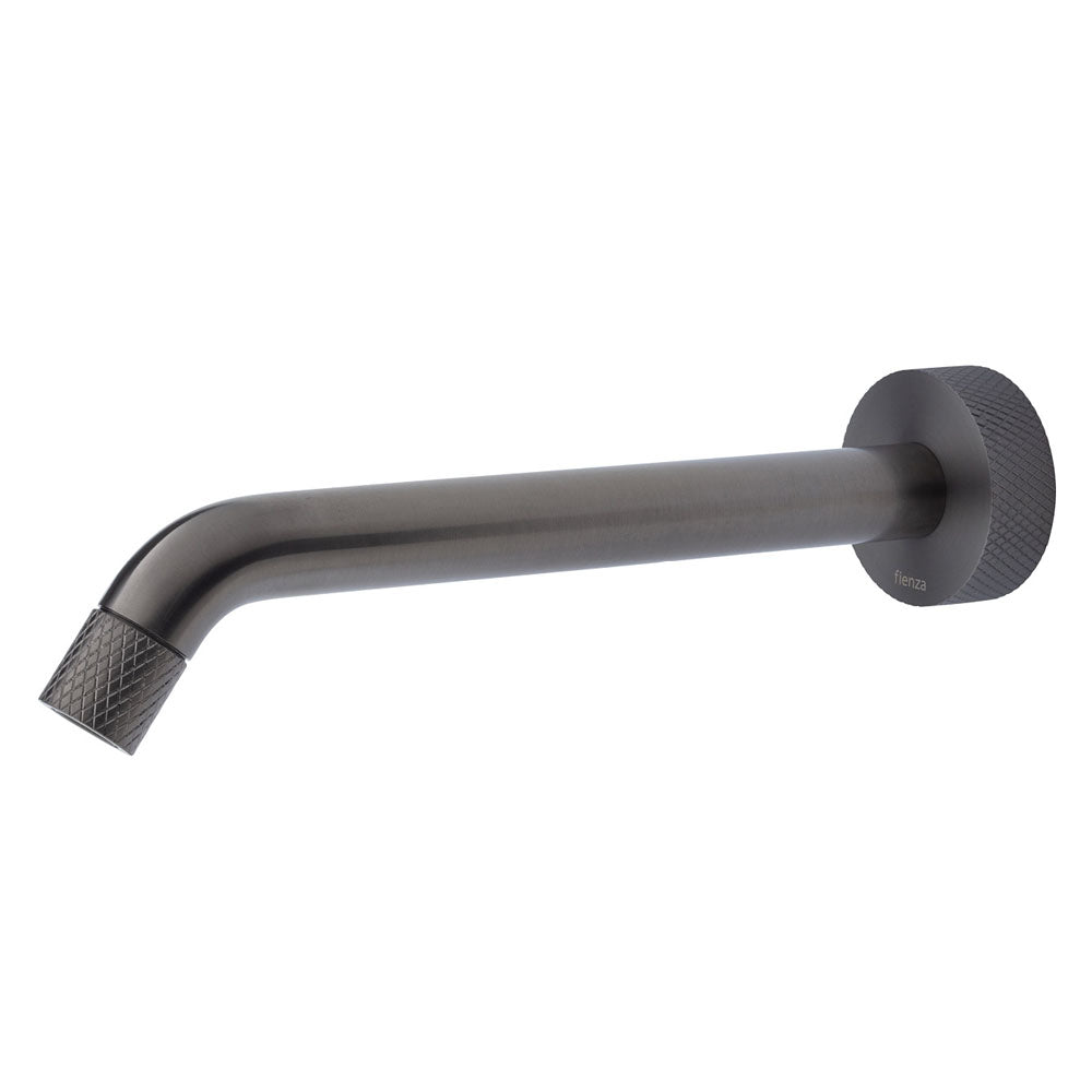 Fienza Axle 220mm Basin/Bath Outlet - Gun Metal