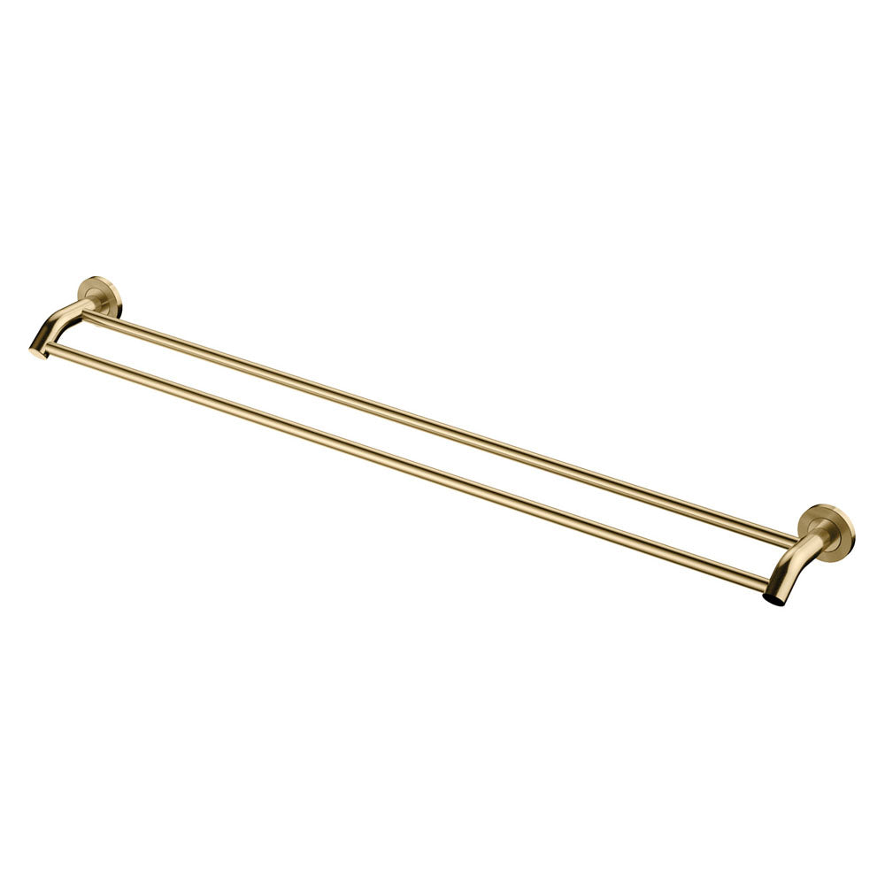 Fienza Axle 900mm Double Towel Rail - Urban Brass