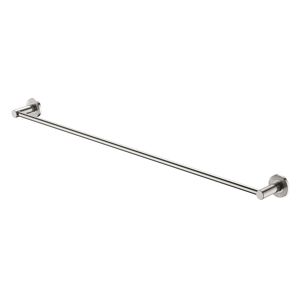 Fienza Axle 900mm Single Towel Rail - Brushed Nickel