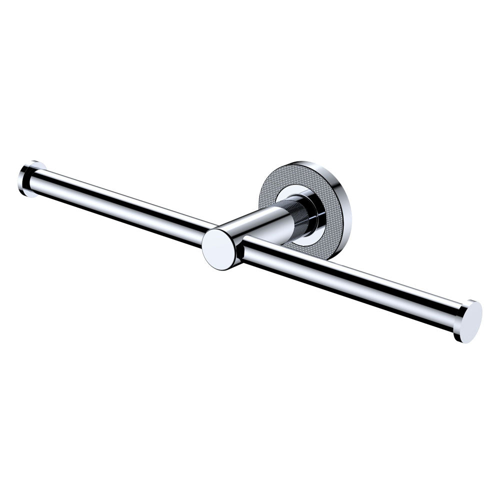 Fienza Axle Double Roll Holder - Chrome