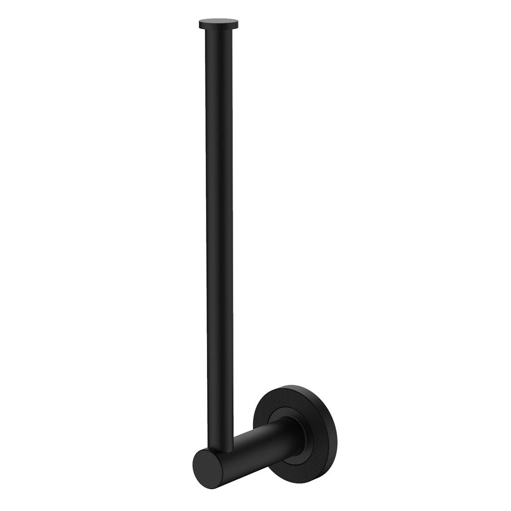 Fienza Axle Hand Towel Rail/Roll Holder - Matte Black