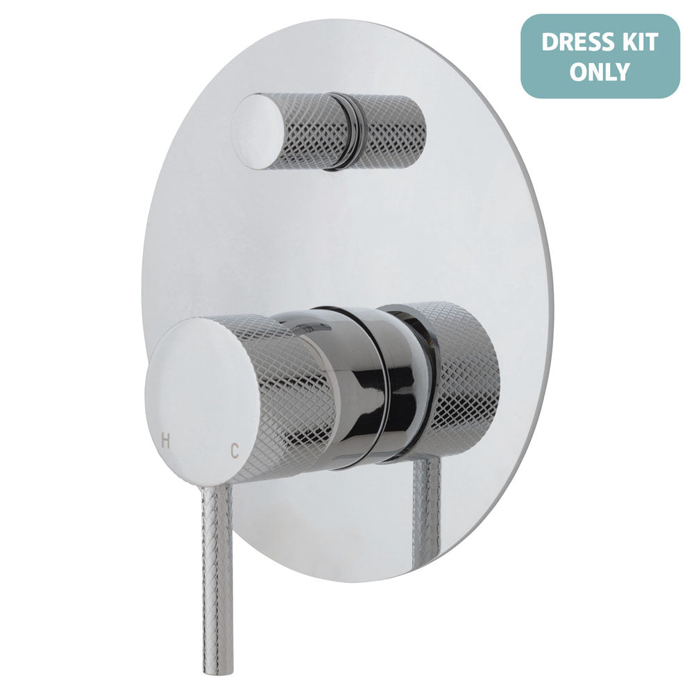 Fienza Axle Wall Diverter Mixer Dress Kit - Large Round Plate