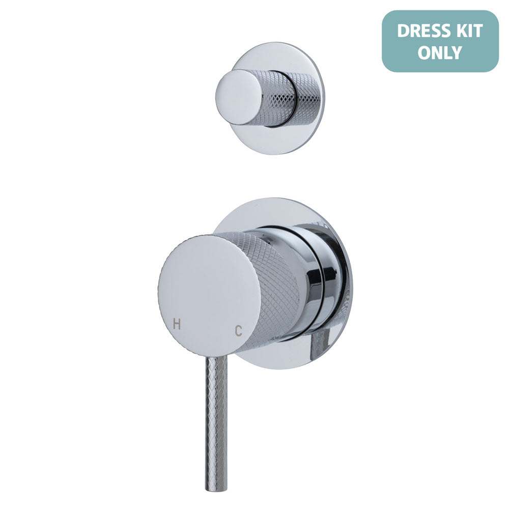 Fienza Axle Wall Diverter Mixer Dress Kit - Small Round Plate