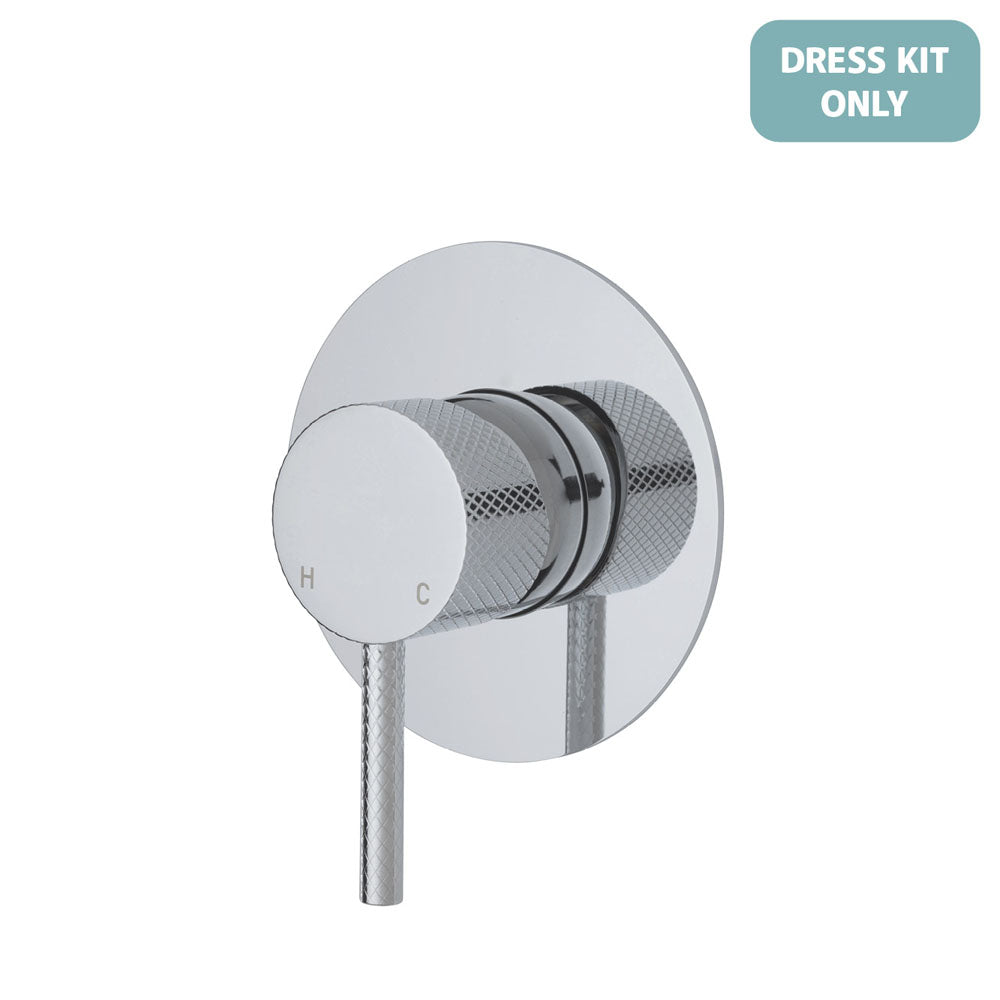 Fienza Axle Wall Mixer Dress Kit - Large Round Plate