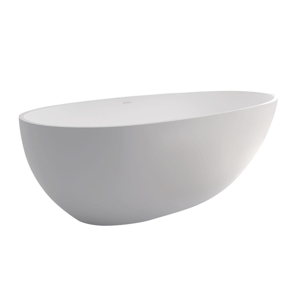 Fienza Bahama 1500 Matte White Stone Bath