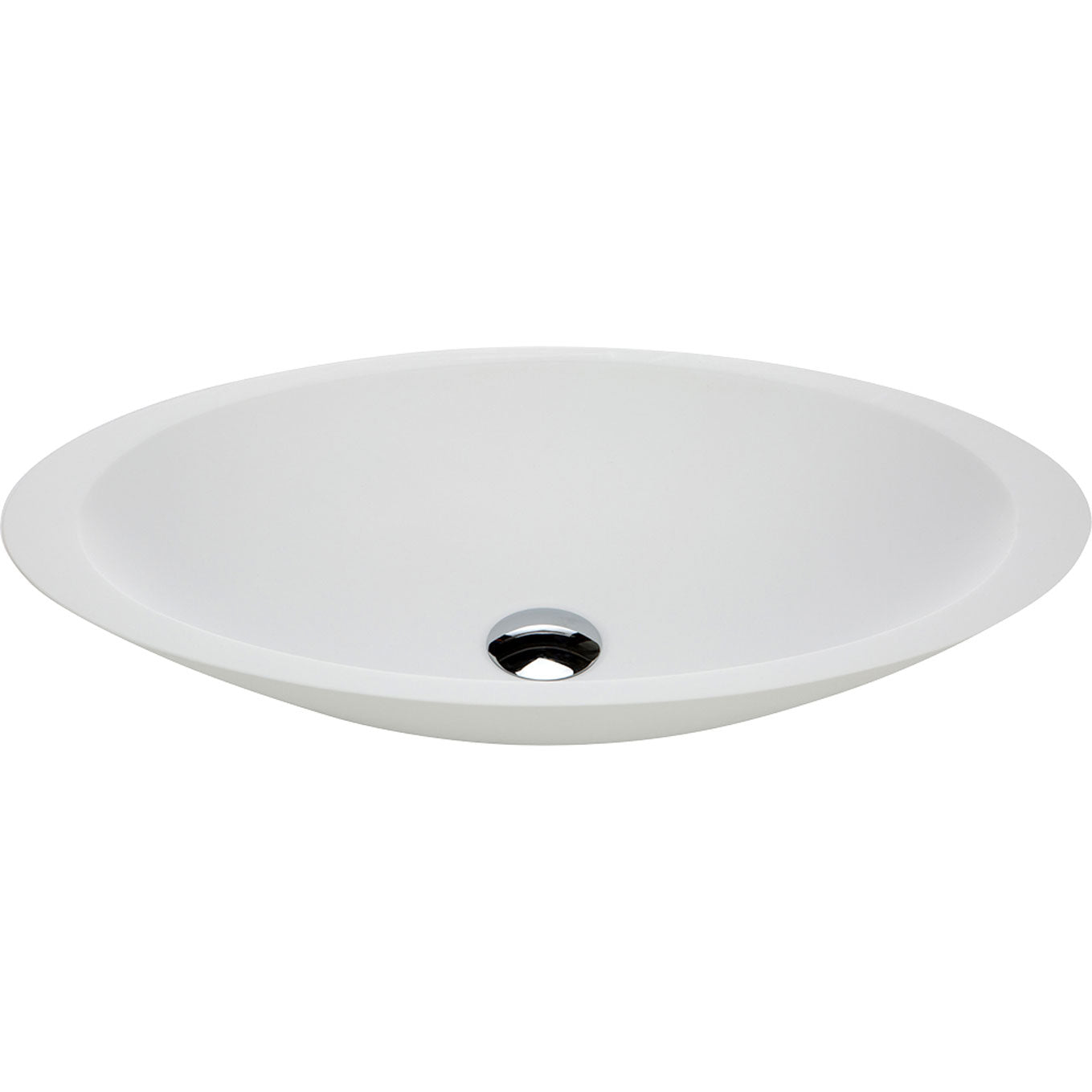 Fienza Bahama Matte White Cast Stone Above Counter Basin