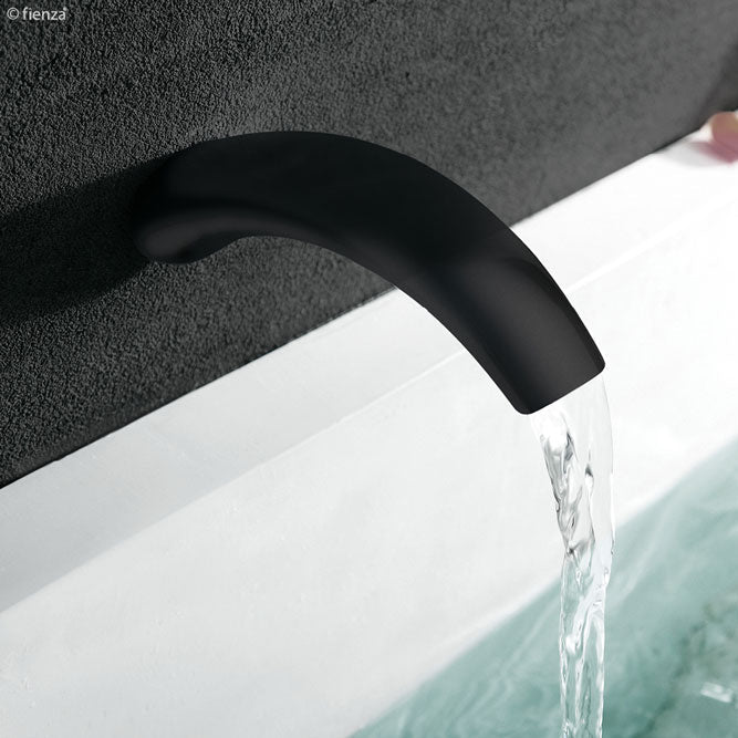 Fienza Citani Bath Outlet - Matte Black