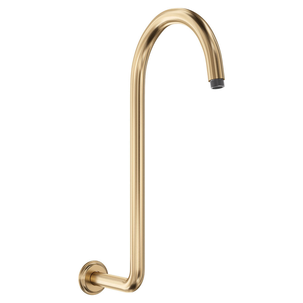 Fienza Classical Fixed Swan-Neck Arm - Urban Brass