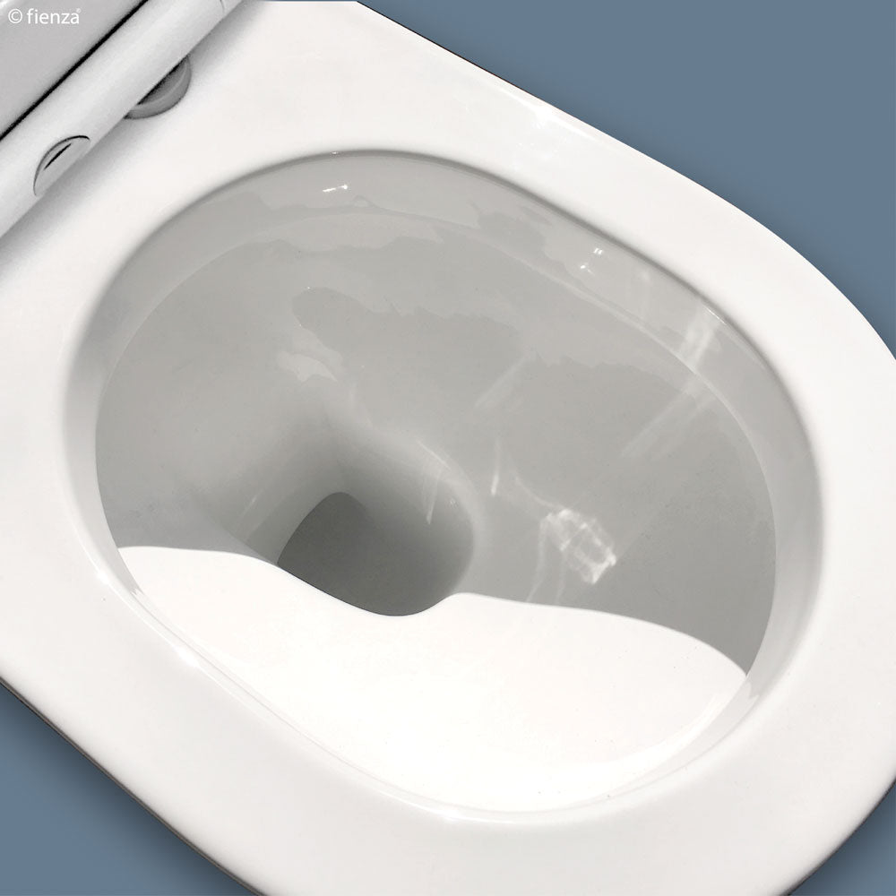 Fienza Empire Back-to-Wall Toilet Suite - Slim Seat