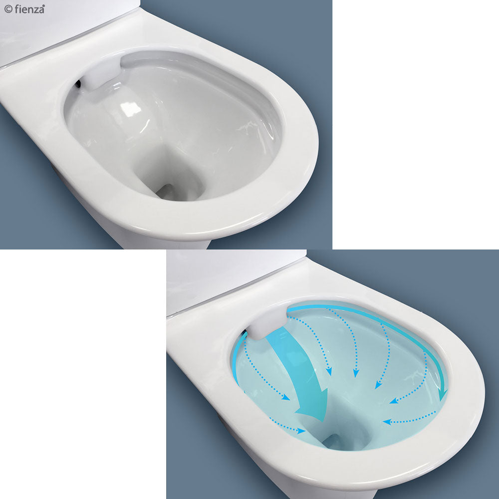 Fienza Escola Back-to-Wall Toilet Suite