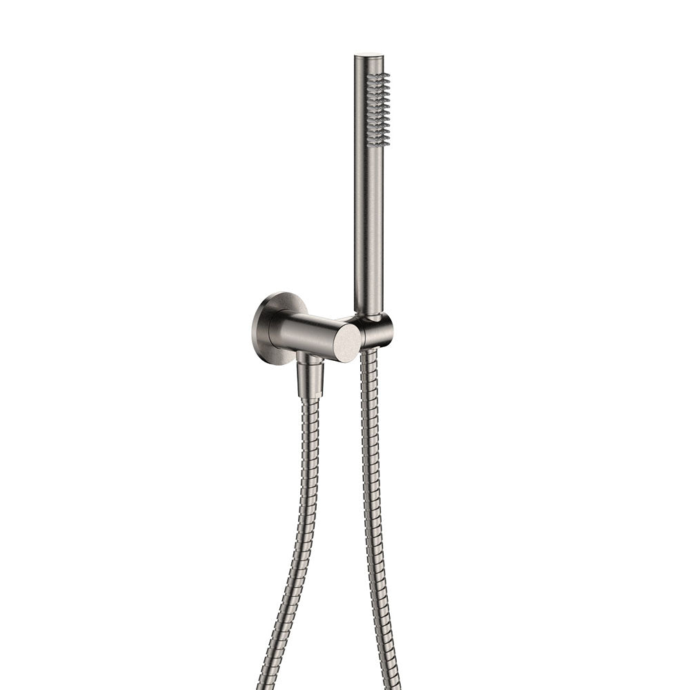 Fienza Isabella Hand Shower - Round Plate - Brushed Nickel