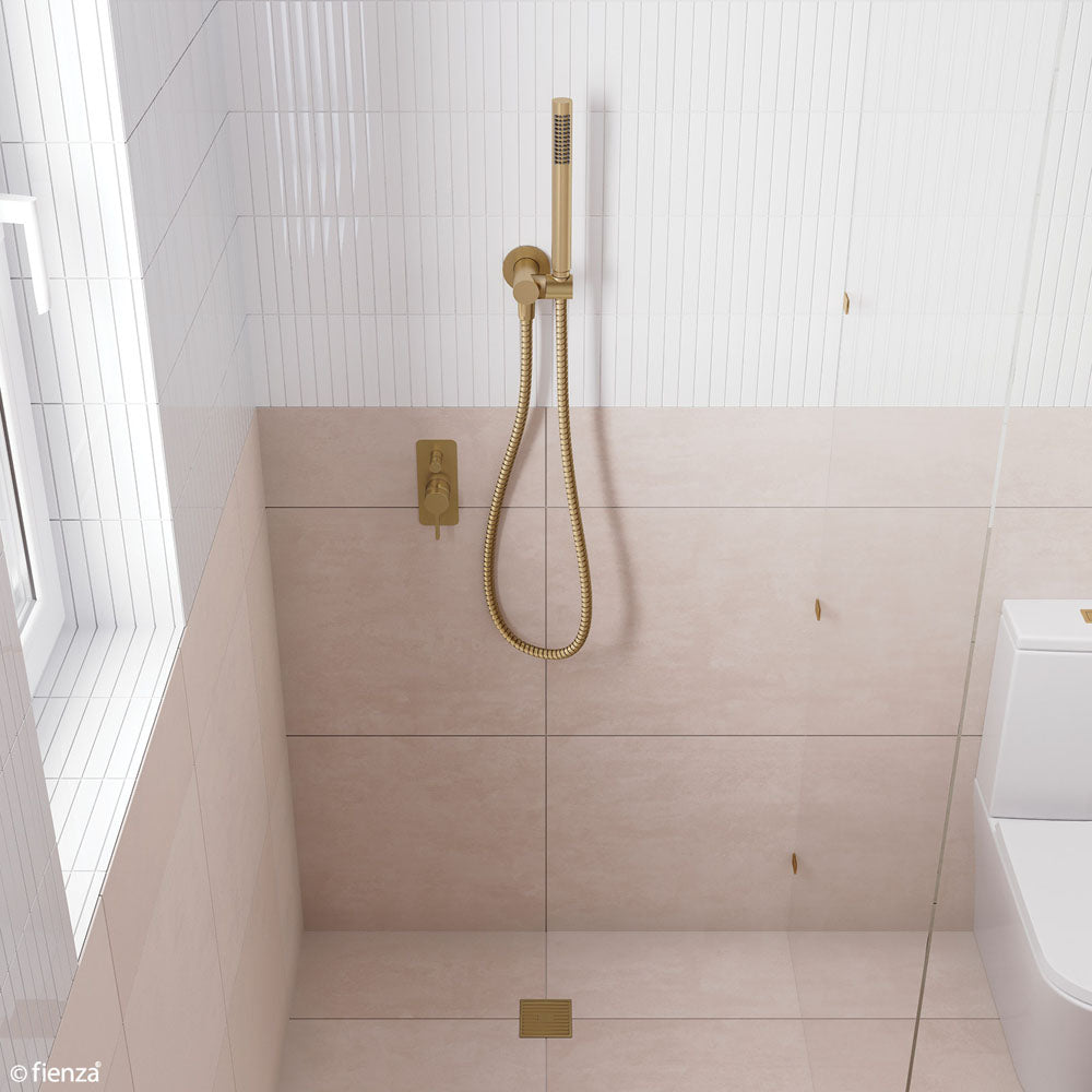 Fienza Isabella Hand Shower - Round Plate - Urban Brass