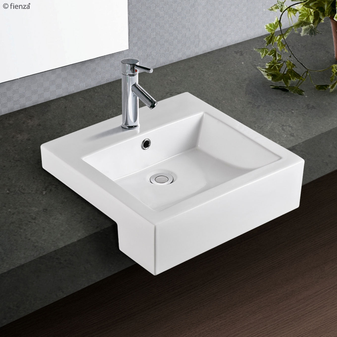 Fienza Jacinta Semi-Recessed Basin