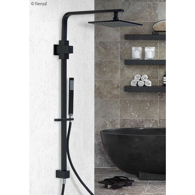 Fienza Jet Twin Shower - Matte Black