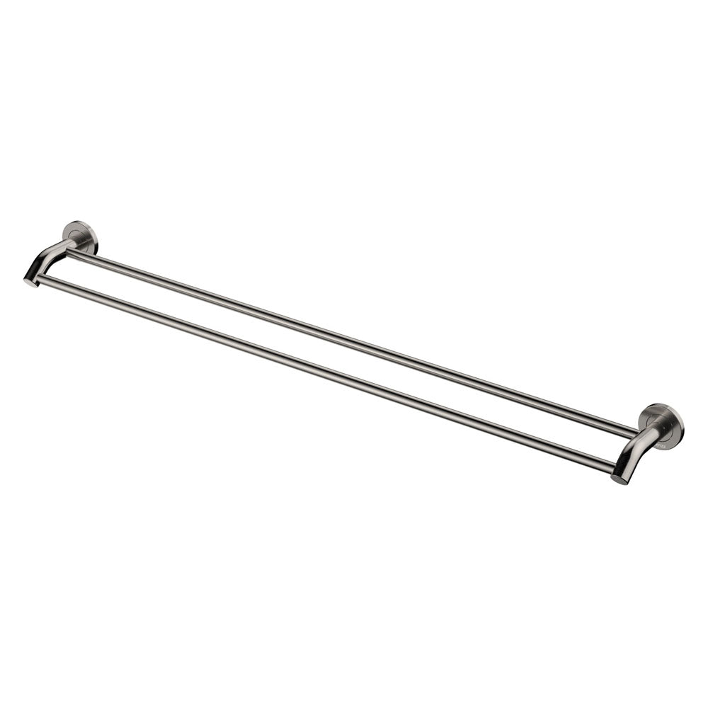 Fienza Kaya 900mm Double Towel Rail - Brushed Nickel