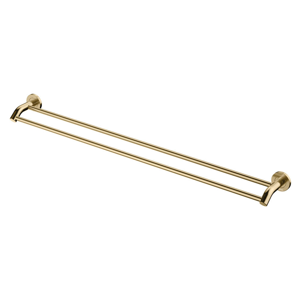 Fienza Kaya 900mm Double Towel Rail - Urban Brass