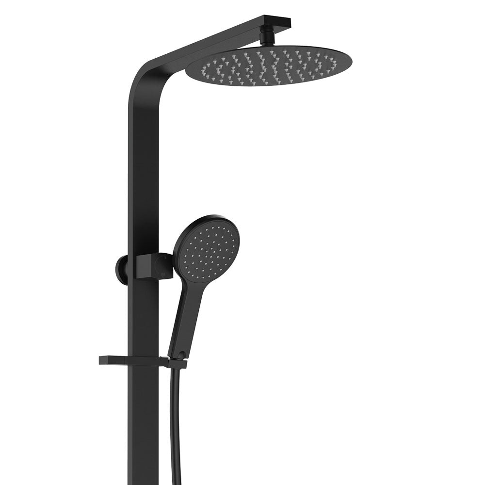 Fienza Kaya Deluxe Twin Shower - Matte Black