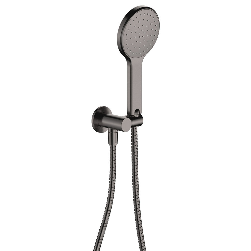 Fienza Kaya Hand Shower - Round Plate - Gun Metal