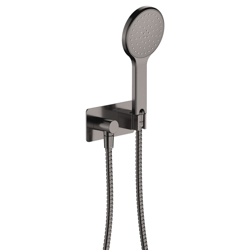 Fienza Kaya Hand Shower - Soft Square Plate - Gun Metal