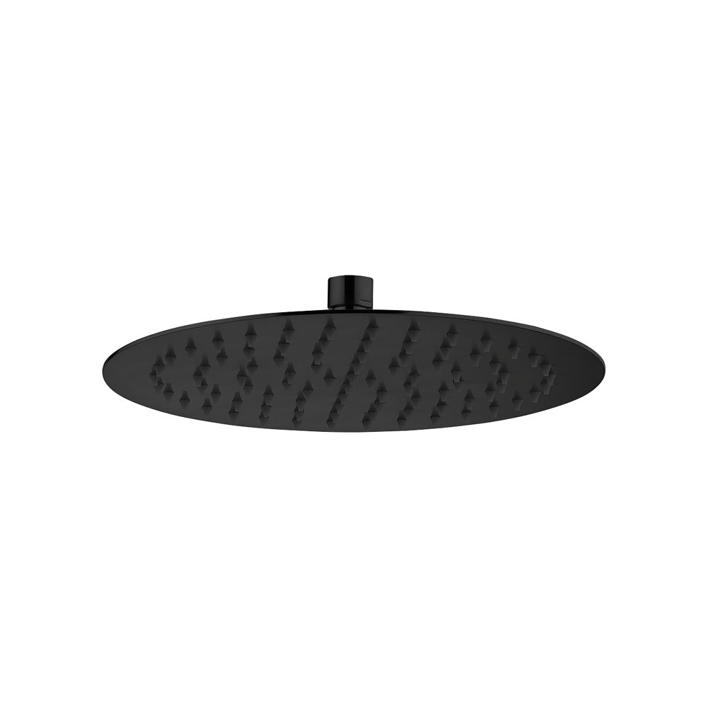 Fienza Kaya Round 250 Shower Head - Matte Black