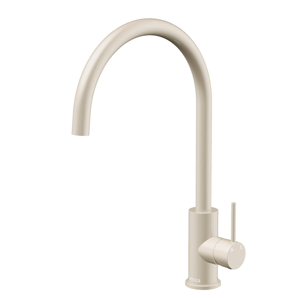 Fienza Kaya Sink Mixer - Warm White Gloss