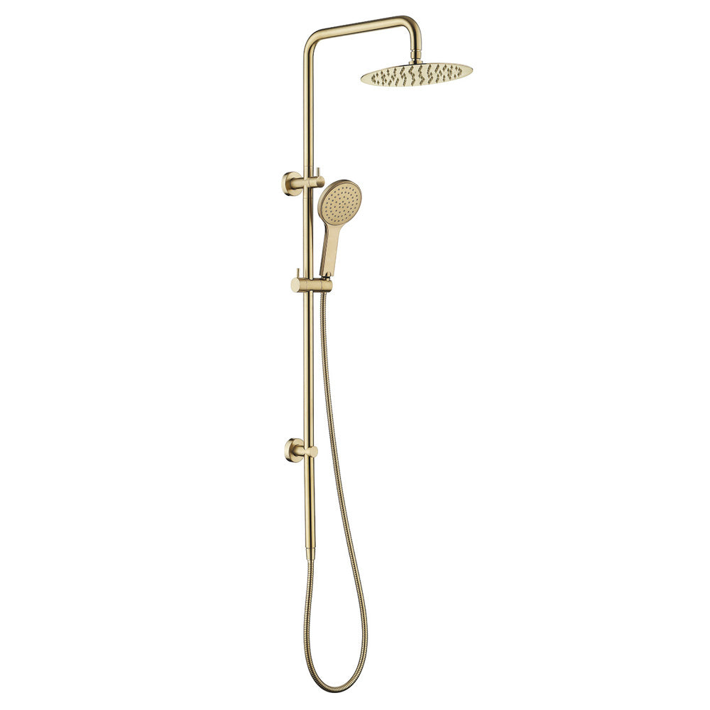 Fienza Kaya Urban Brass Twin Shower