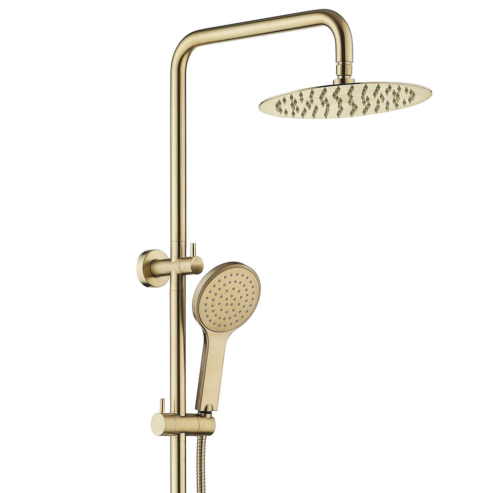 Fienza Kaya Urban Brass Twin Shower