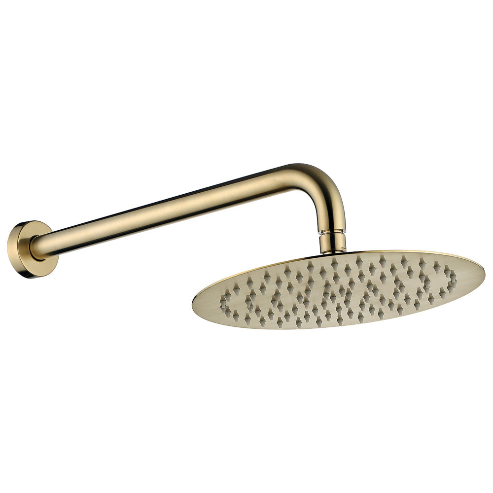 Fienza Kaya Wall Arm Shower Set - Urban Brass