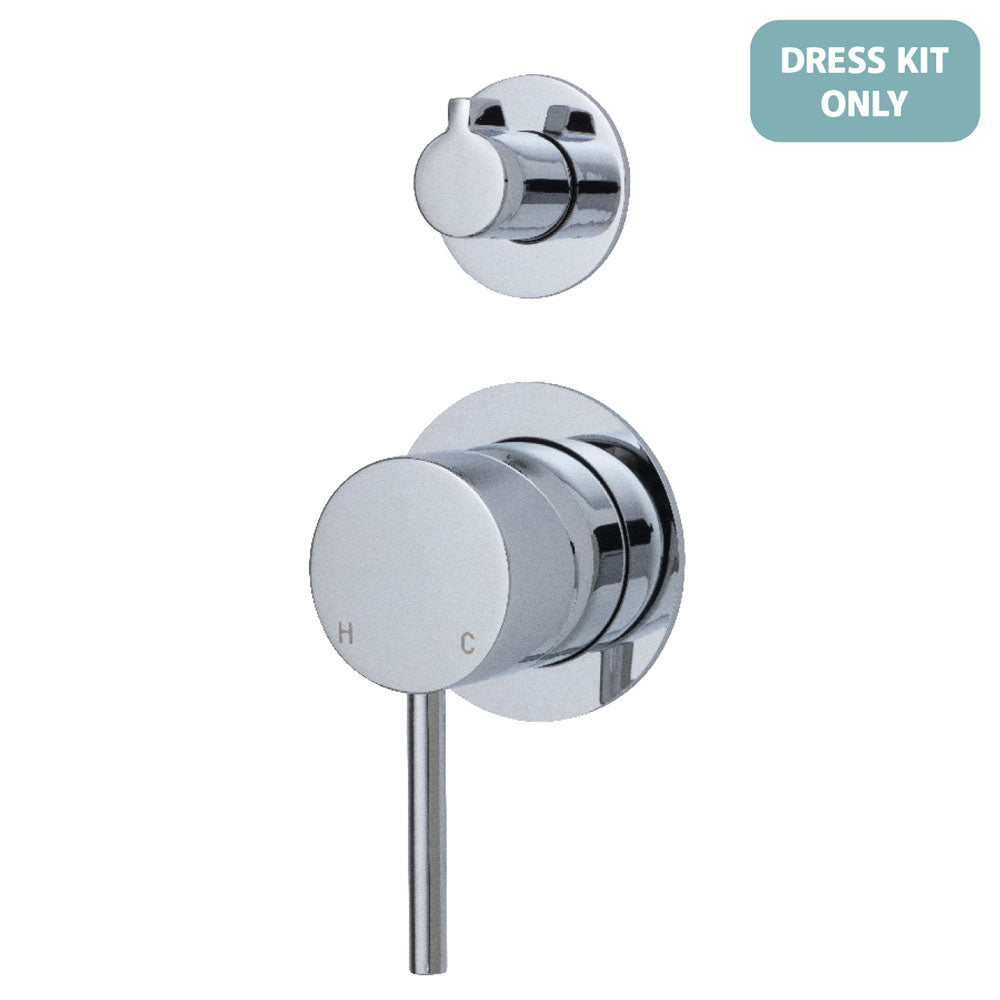 Fienza Kaya Wall Diverter Mixer Dress Kit - Small Round Plates