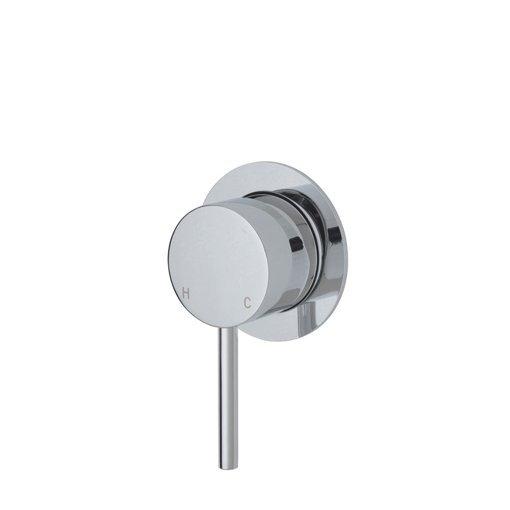 Fienza Kaya Wall Mixer - Small Round Plate