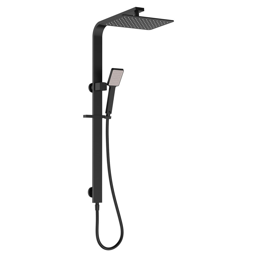 Fienza Koko Deluxe Twin Shower - Matte Black