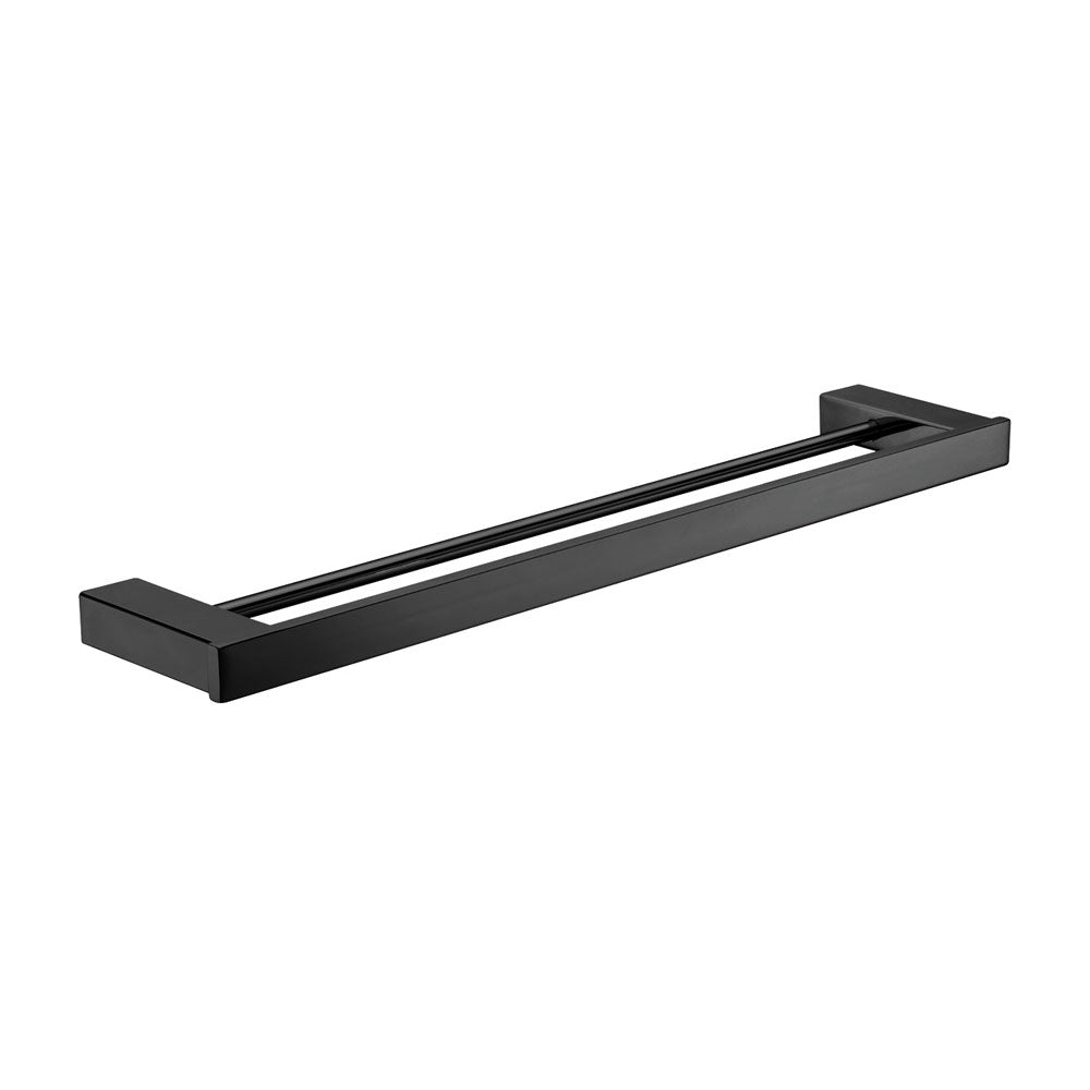 Fienza Koko Double Towel Rail - 610 mm - Matte Black