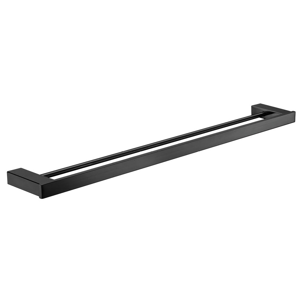 Fienza Koko Double Towel Rail - 810 mm - Matte Black