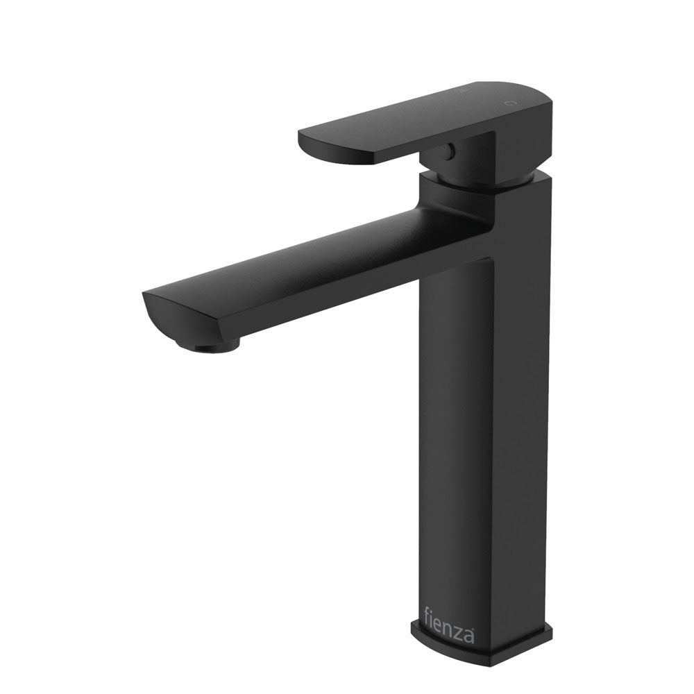 Fienza Koko Medium Basin Mixer - Matte Black