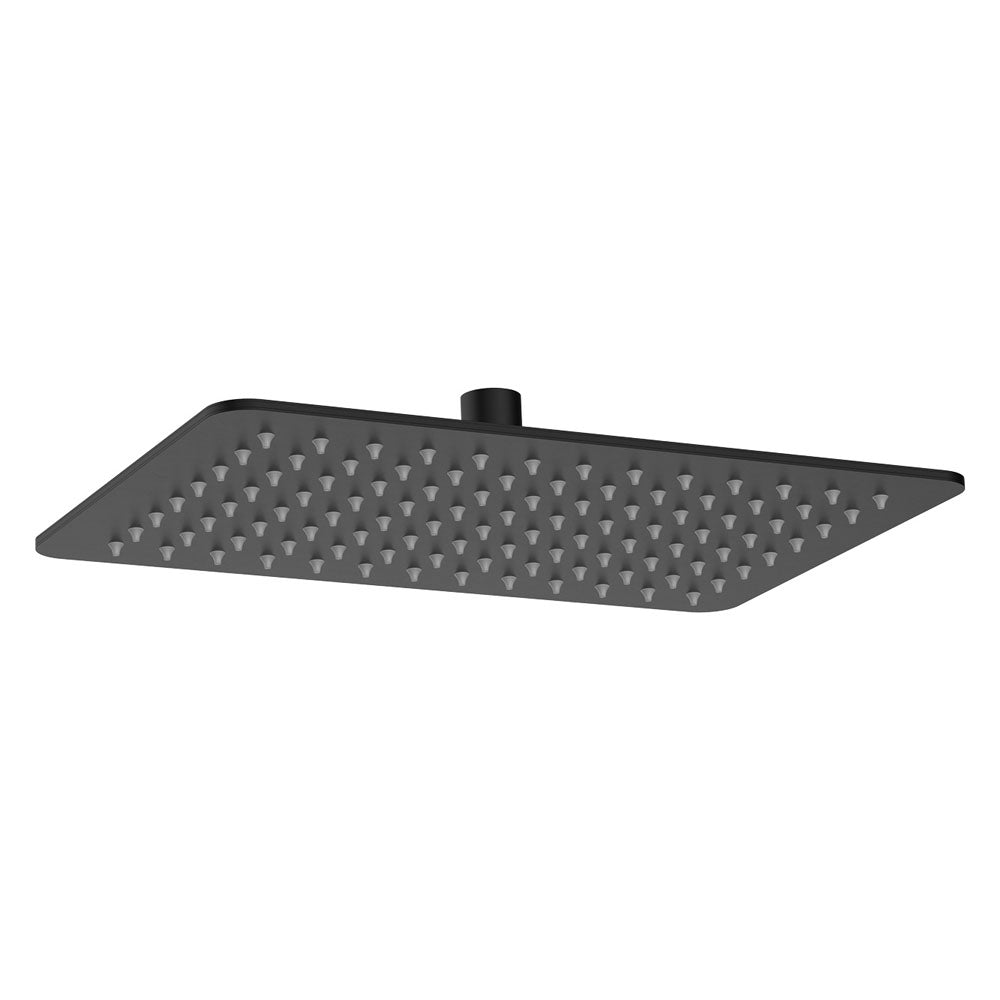 Fienza Koko Rectangular Shower Head - Matte Black