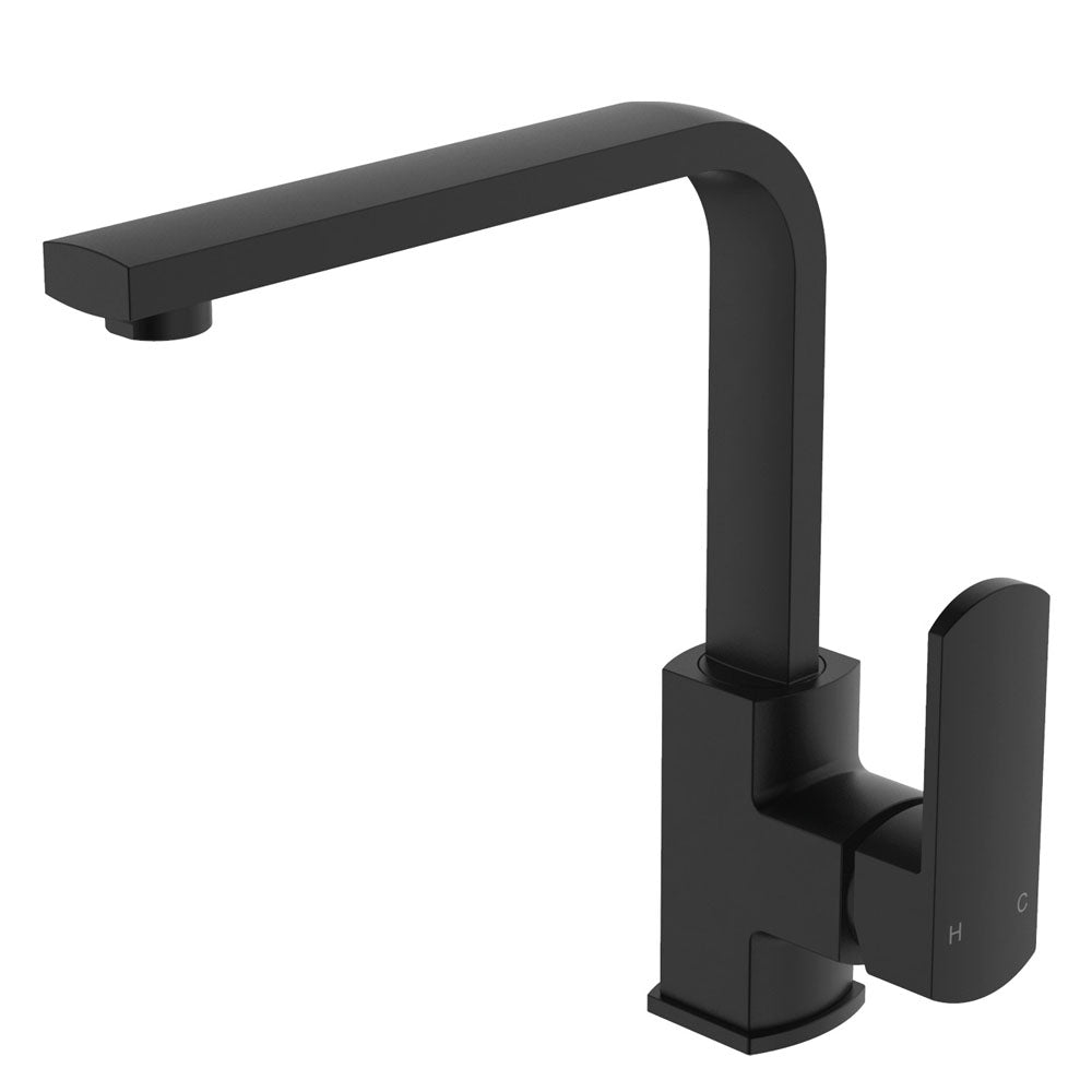 Fienza Koko Swivel Sink Mixer - Matte Black