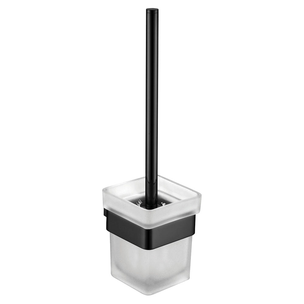 Fienza Koko Toilet Brush & Holder - Matte Black