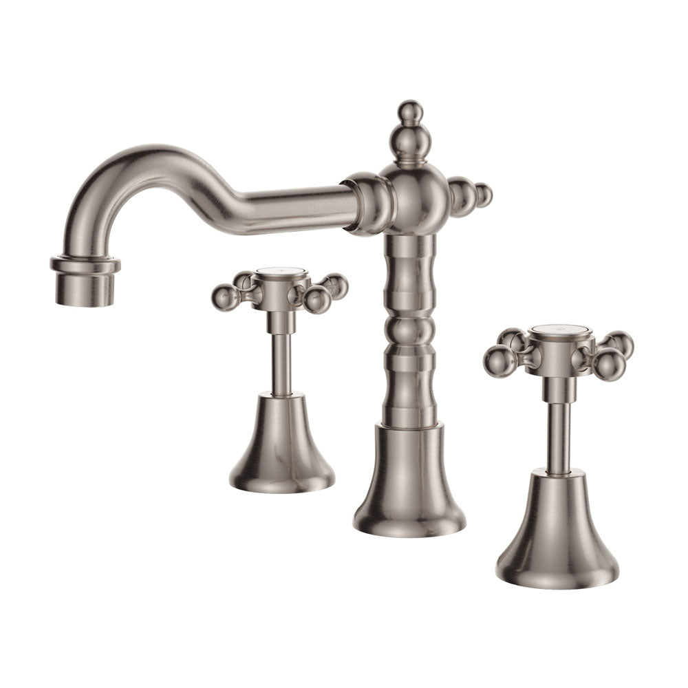 Fienza Lillian Basin Set - Brushed Nickel