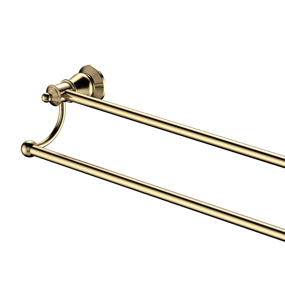 Fienza Lillian Double Towel Rail - Urban Brass