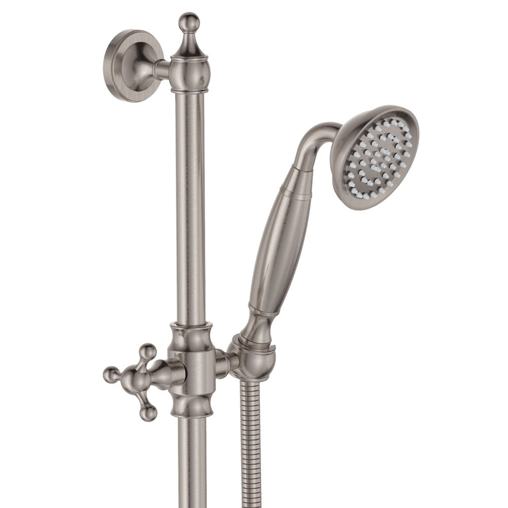 Fienza Lillian Lever Rail Shower Set - Brushed Nickel