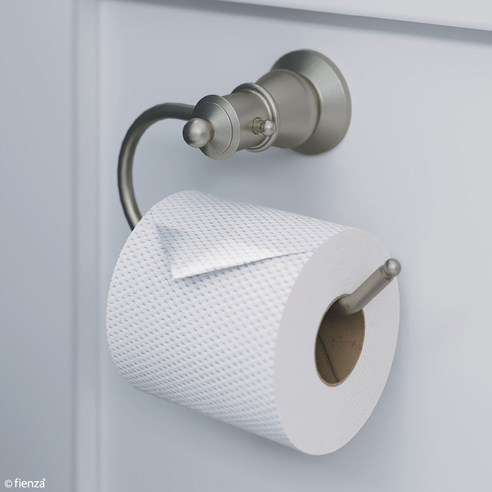 Fienza Lillian Toilet Roll Holder - Brushed Nickel