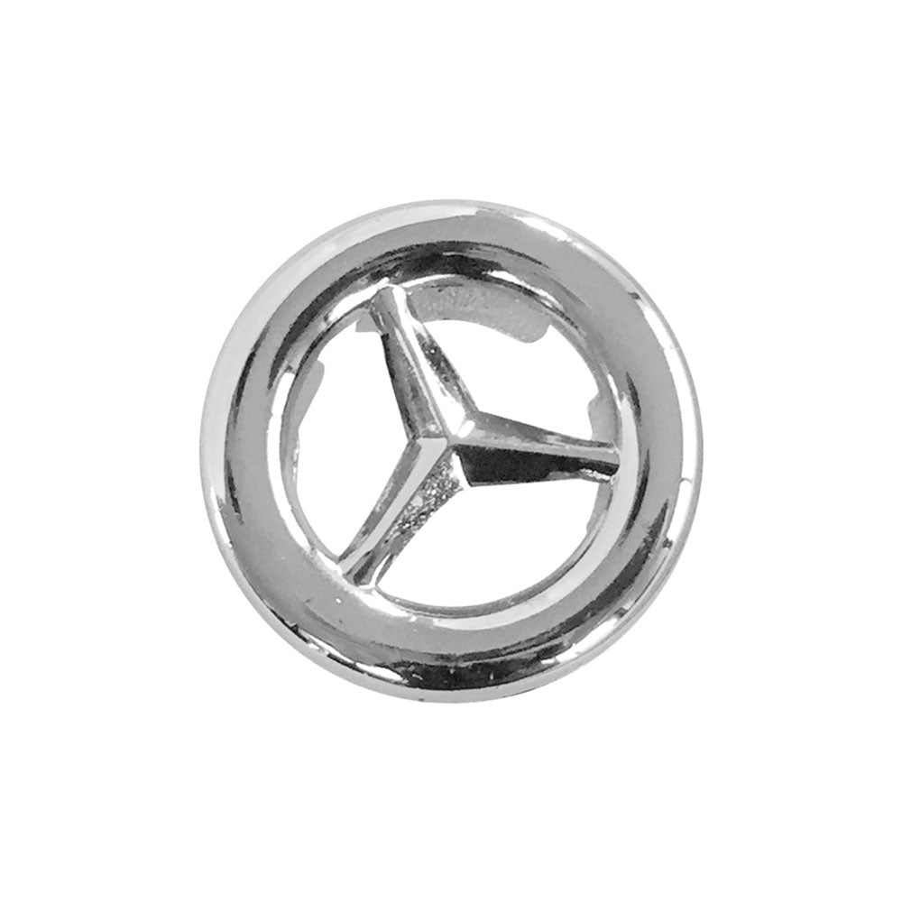 Fienza Overflow Plastic Ring - Mercedes Style - Chrome