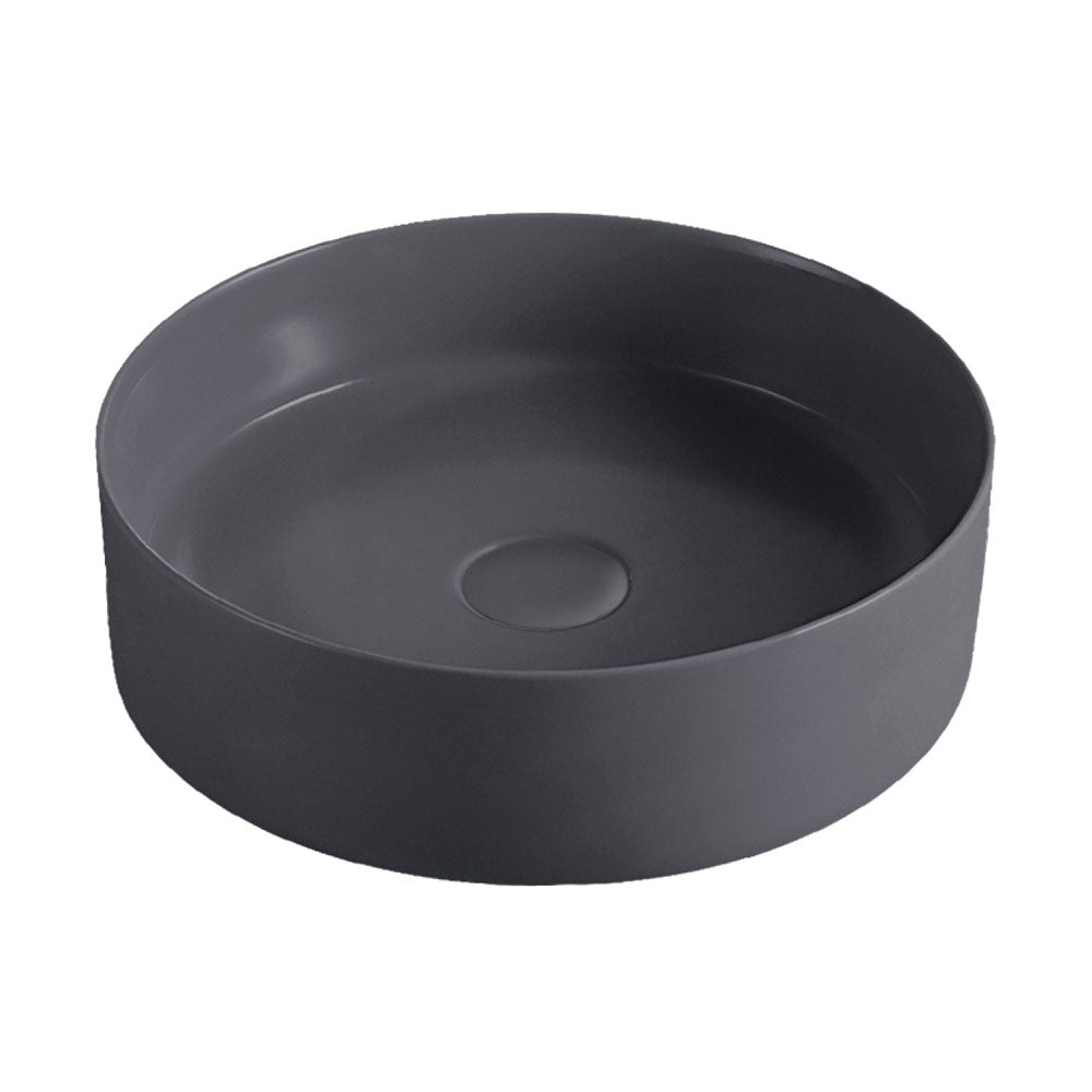 Fienza Reba Matte Dark Grey Above Counter Basin